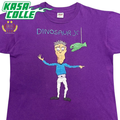 Dinosaur Jr. 90s Vintage "Hand It Over" Purple Size L