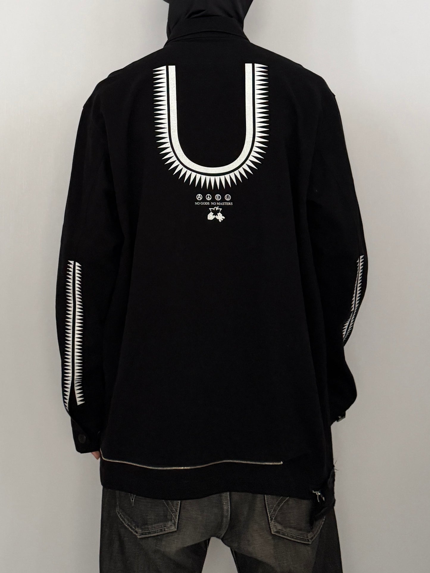Undercover Black Gimmick Cotton Shirt Size 3
