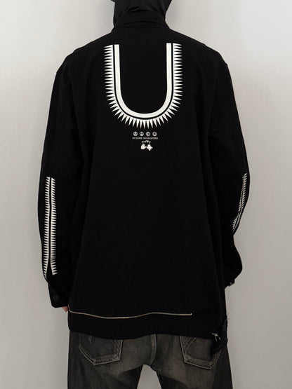 Undercover Black Gimmick Cotton Shirt Size 3