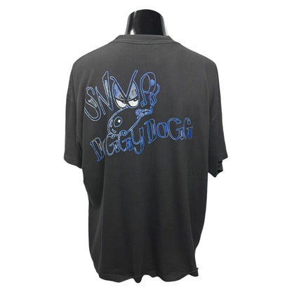 SNOOP DOGGY DOGG 90s Character Dog Hip Hop T-Shirt Size XL