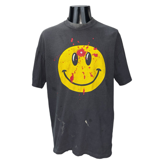 READYMADE "Smiley Face" Aged Graphic T-Shirt Size M