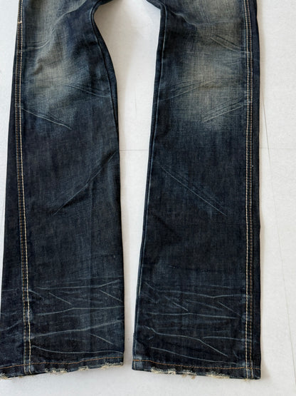 MARITHÉ+FRANÇOIS GIRBAUD Back Design Denim Jeans Size S