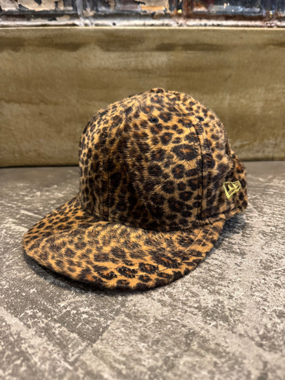 New Era LEILOW × NEW ERA Leopard Cap Size 7.5