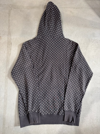 GOODENOUGH Cross-Dot Sweatshirt Ventilation Hoodie Size XL