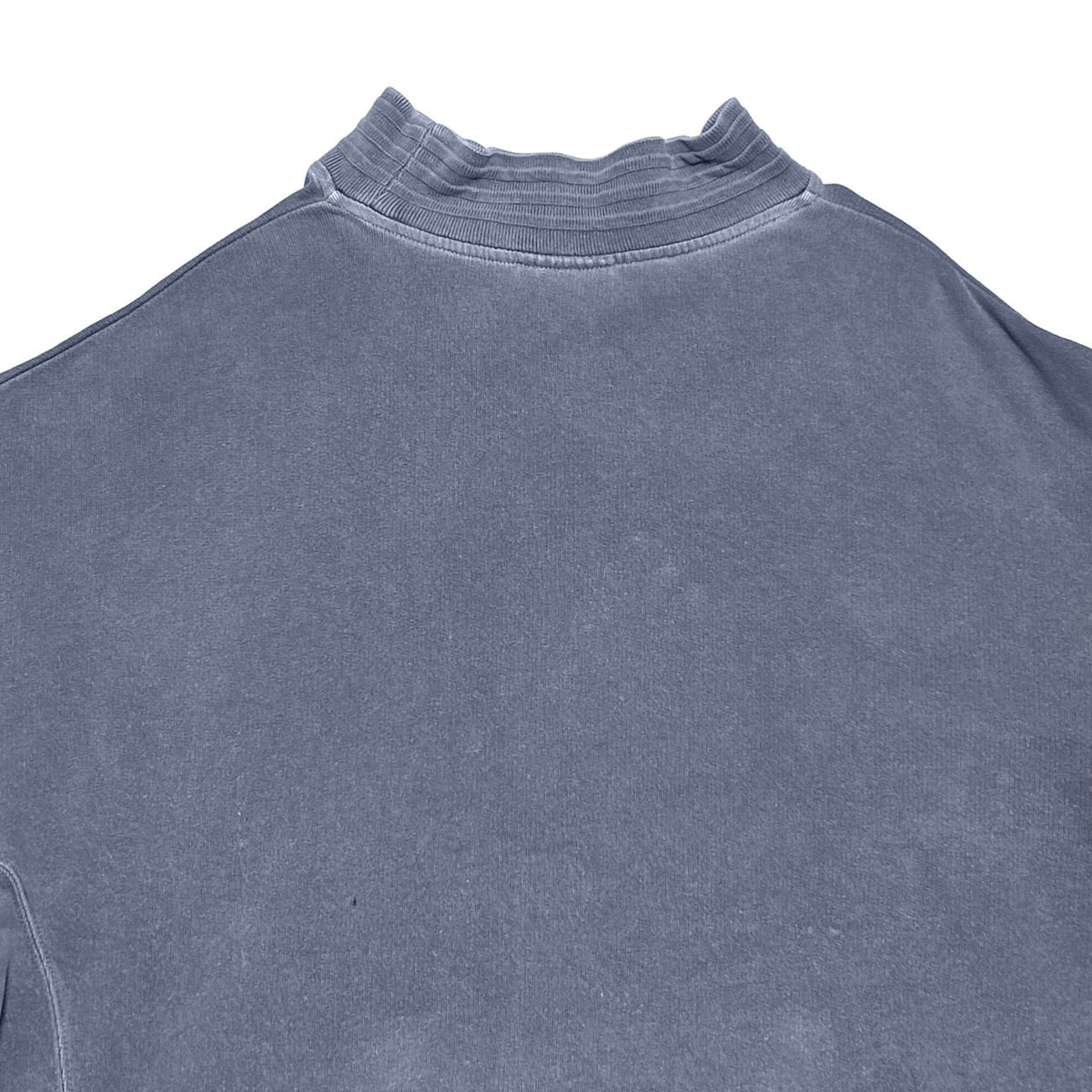 ADIDAS 1980s Washed Cotton Sweatshirt Light Blue Size L