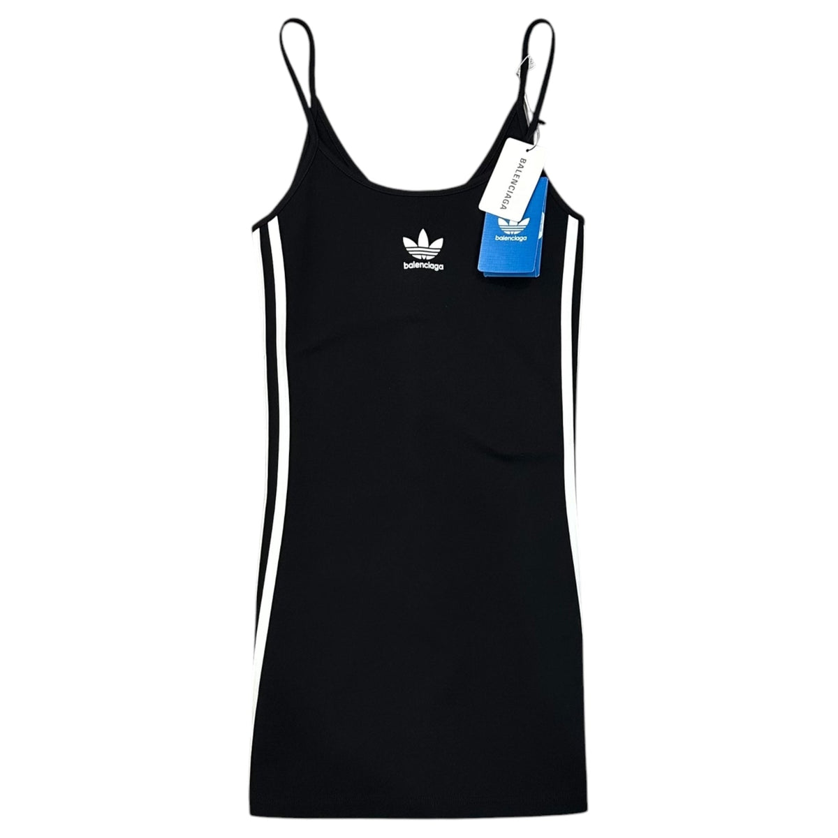 BALENCIAGA x adidas 3-Line Camisole Dress Size 34