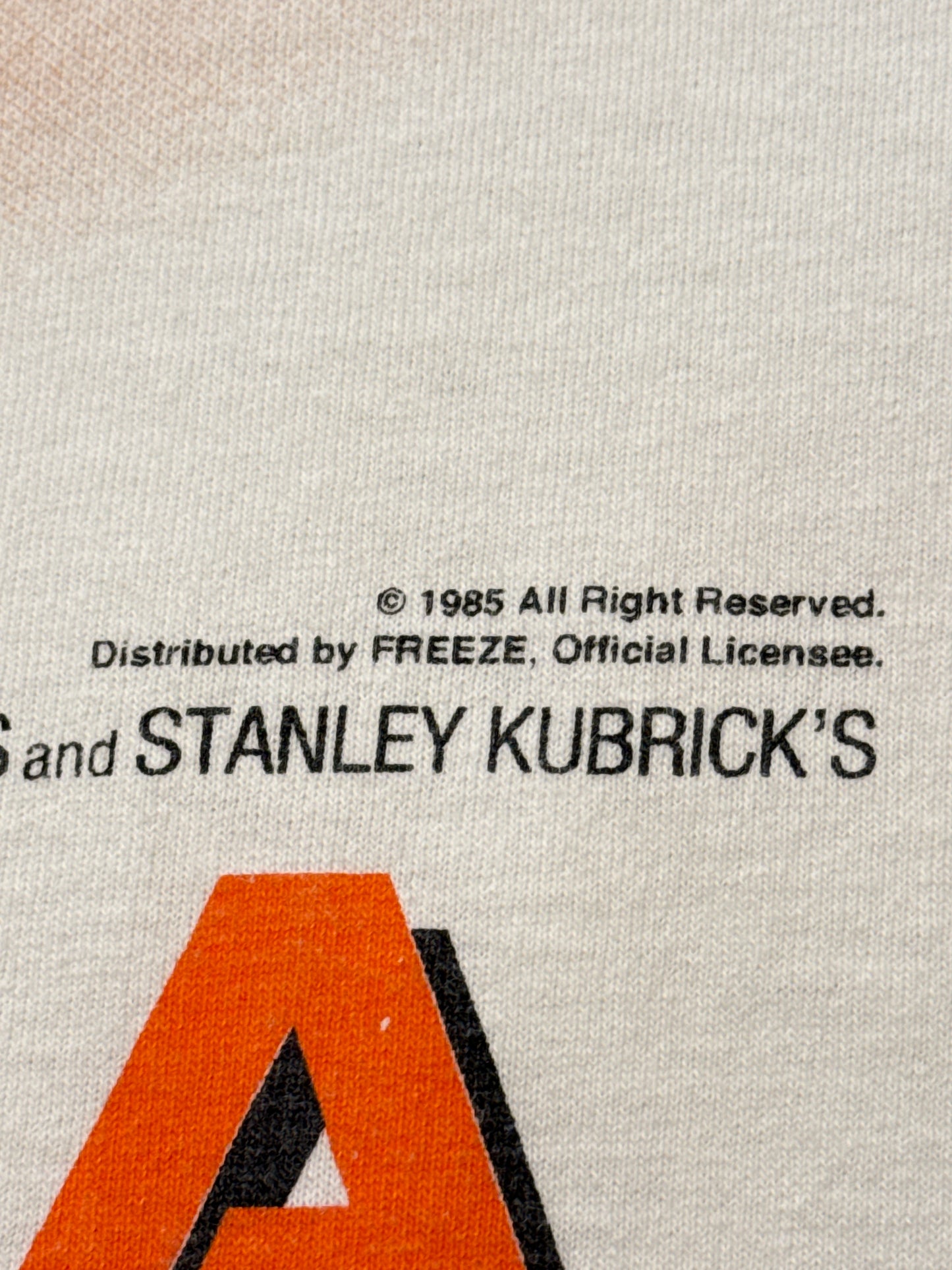 LOLITA 1985 Stanley Kubrick T-Shirt White Size ONE SIZE