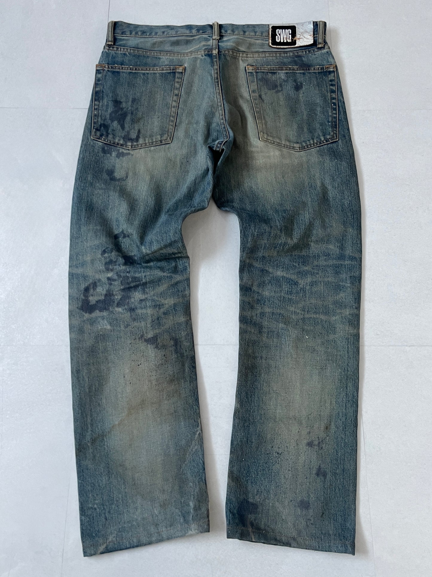 Swagger Damaged Jeans Size 32