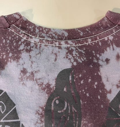 RED HOT CHILI PEPPERS Tie-Dye Long Sleeve Band Merchandise Red Size XL