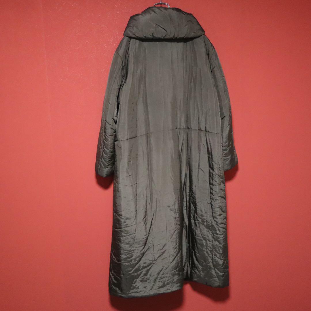 Issey Miyake 98AW Brown Shawl Collar Long Down Coat Size S