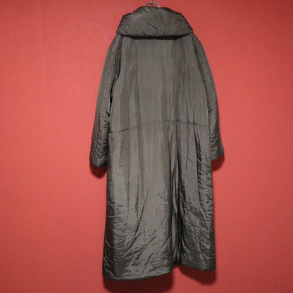 Issey Miyake 98AW Brown Shawl Collar Long Down Coat Size S