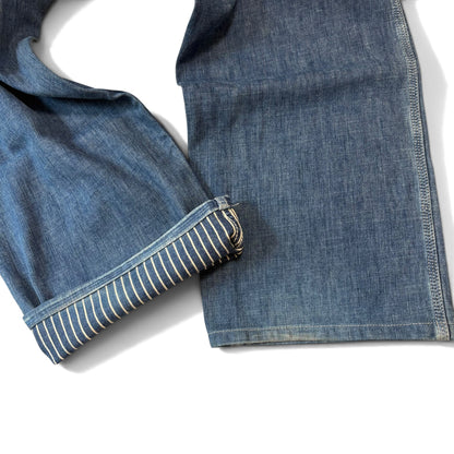 MASTERPIECE Ruff'n'TUFF Workwear Denim Jeans Size LARGE
