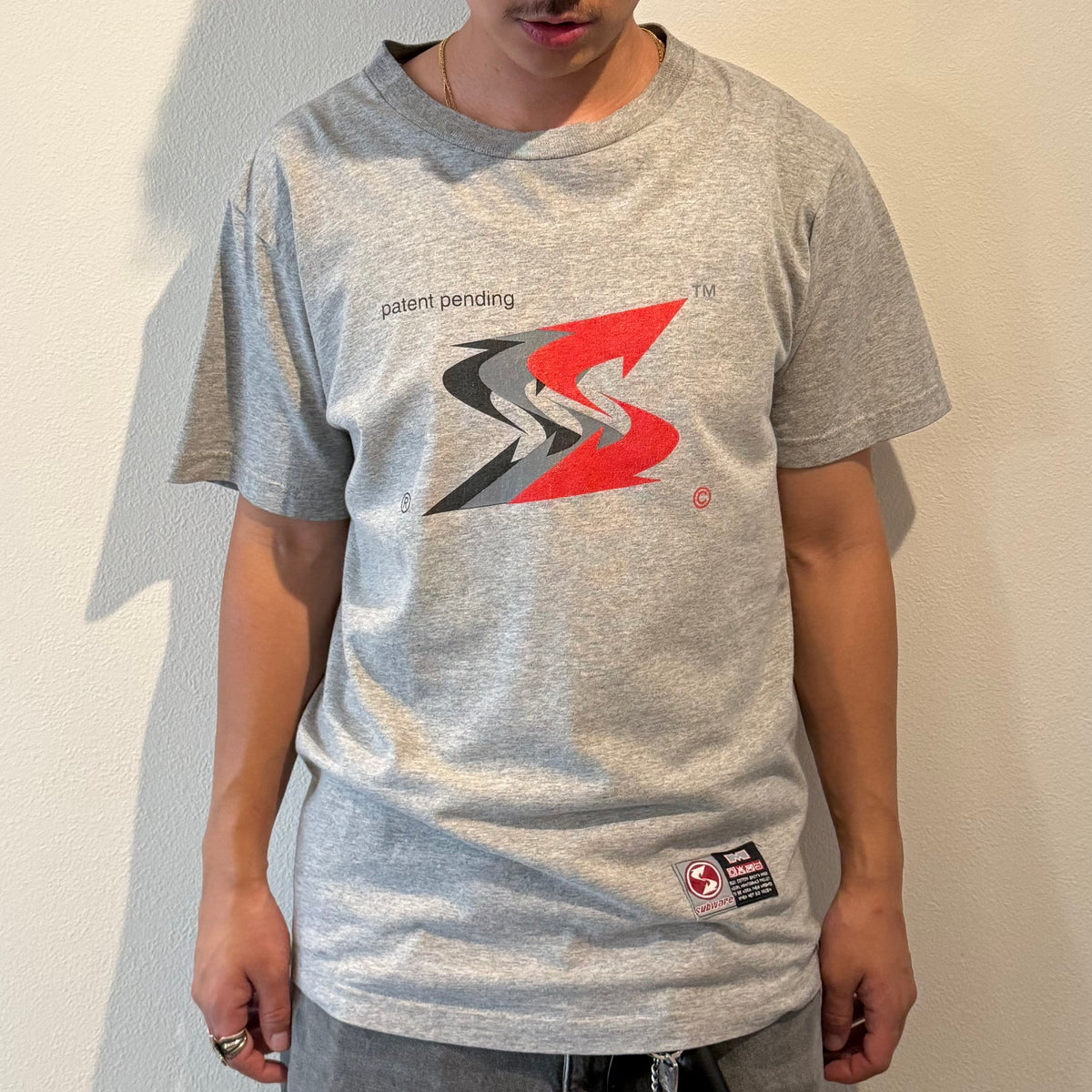 SUBWARE tee stash 90s Grey T-Shirt Size M