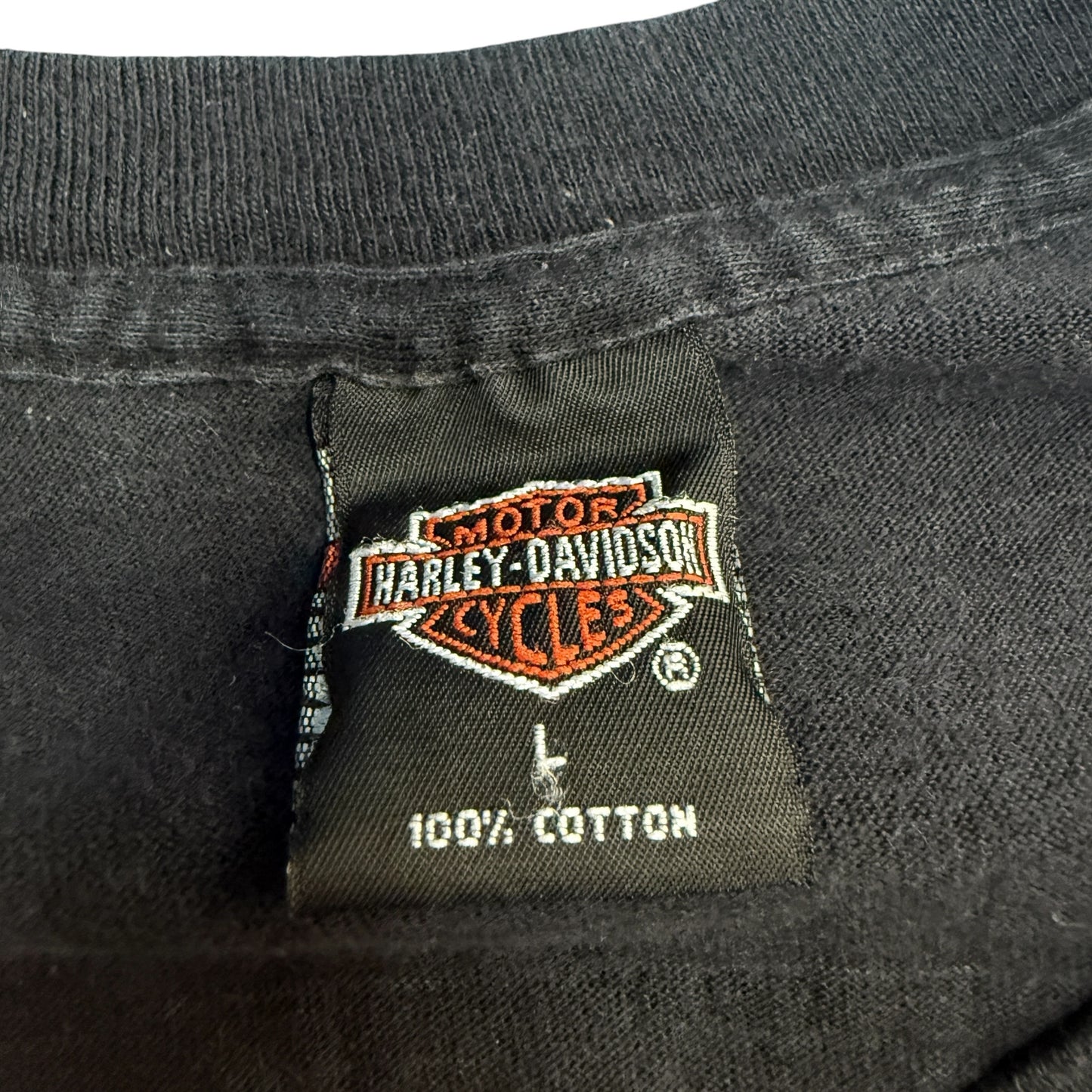 HARLEY-DAVIDSON 90s Double Snake Eagle T-Shirt Size L