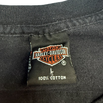 HARLEY-DAVIDSON 90s Double Snake Eagle T-Shirt Size L
