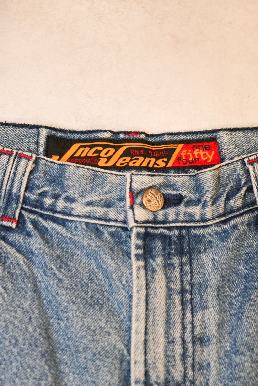 JNCO JEANS 90s 00s Baggy Denim Shorts Size 36
