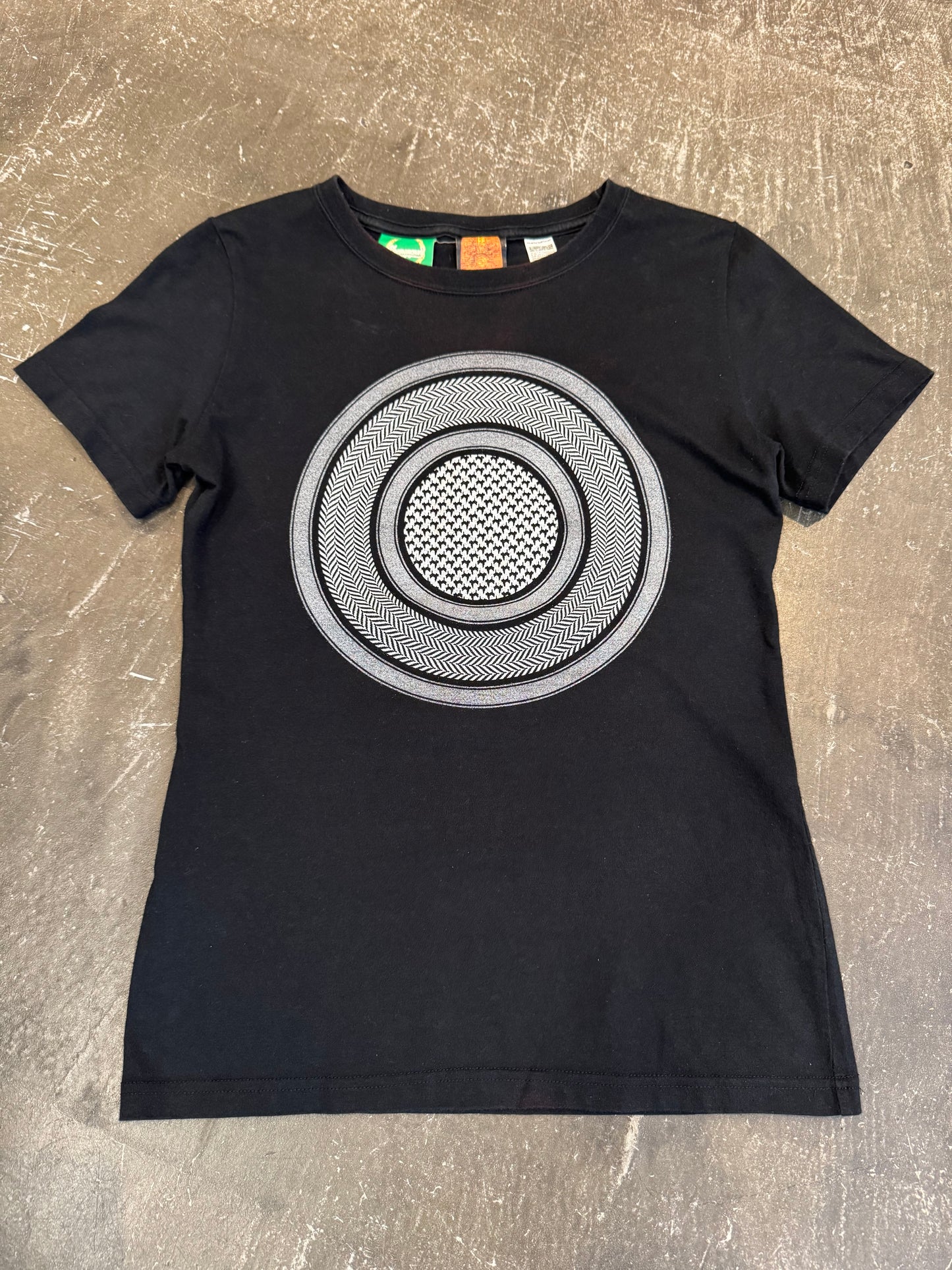 PHENOMENON Black Cotton T-Shirt Size S