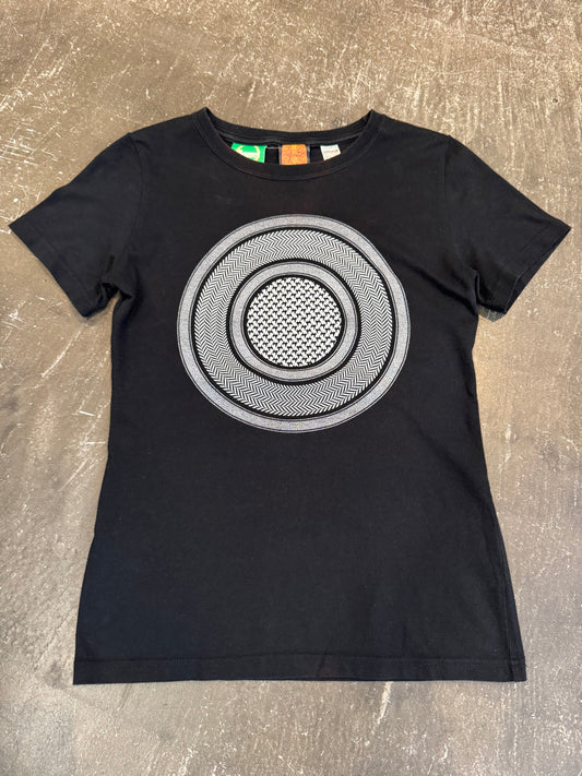 PHENOMENON Black Cotton T-Shirt Size S