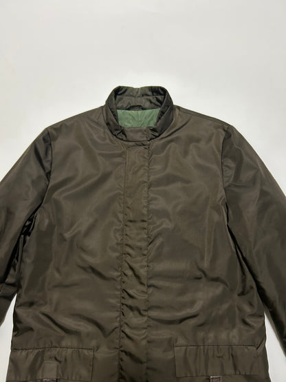 PRADA AW98 Nylon Jacket Dark Olive Size 40