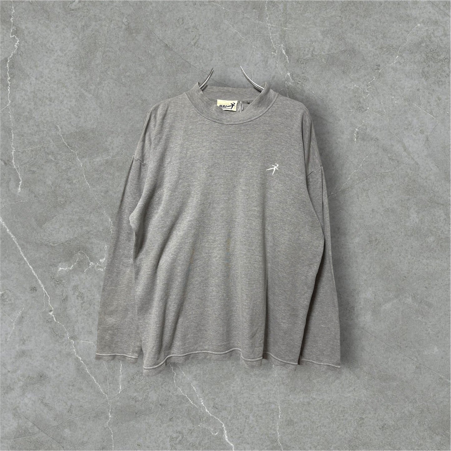 HAI SPORTING GEAR(ISSEY MIYAKE 80s Neck T-Shirt Free Size