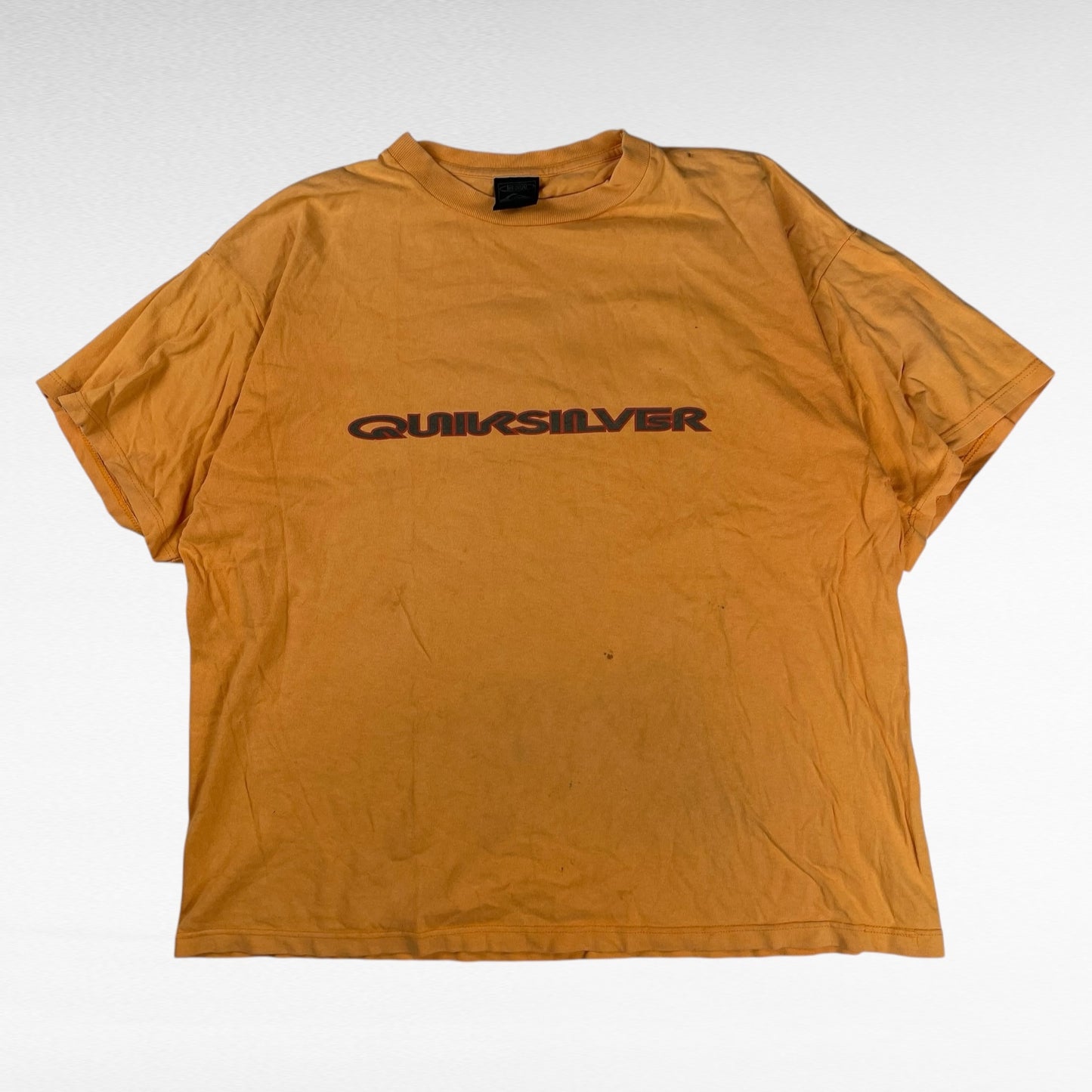 Quiksilver Short Sleeve T-Shirt Yellow Size M