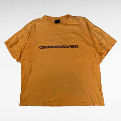 Quiksilver Short Sleeve T-Shirt Yellow Size M