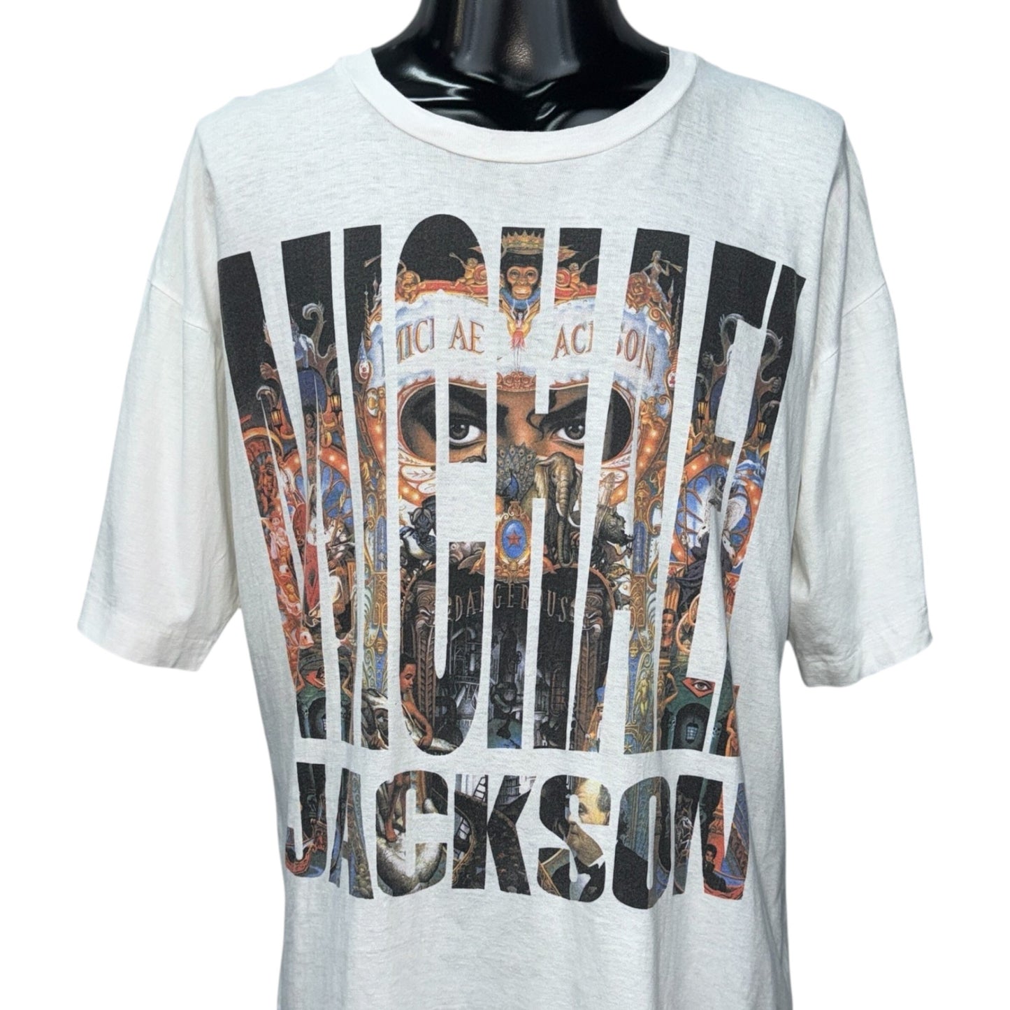 MICHAEL JACKSON 90s Dangerous Album T-Shirt Size XL