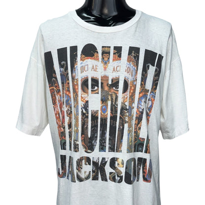 MICHAEL JACKSON 90s Dangerous Album T-Shirt Size XL