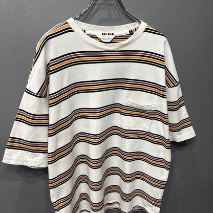 UNUSED Border Cotton T-Shirt Size 1