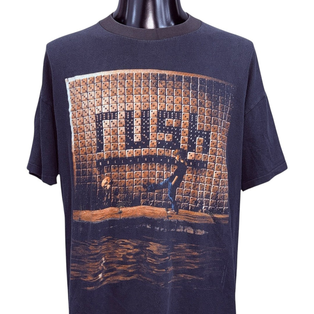 RUSH 90s "ROLL THE BONES" Album Art Tour T-Shirt Size XL
