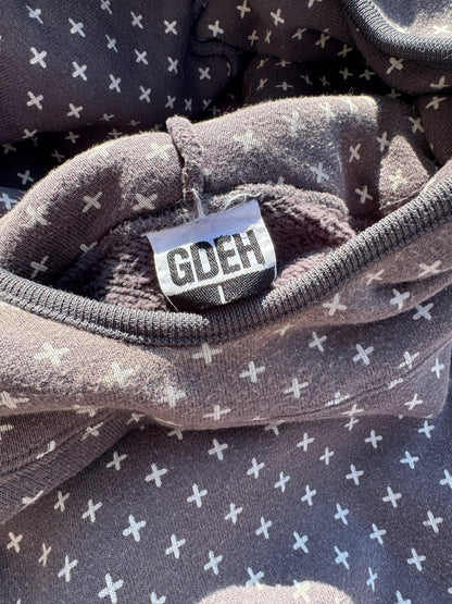 GOODENOUGH Cross-Dot Sweatshirt Ventilation Hoodie Size XL