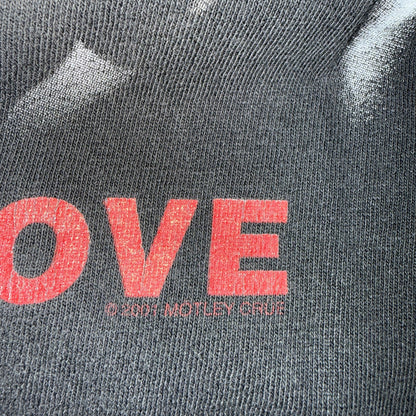 MOTLEY CRUE Y2K Too Fast For Love Band T-Shirt Size L