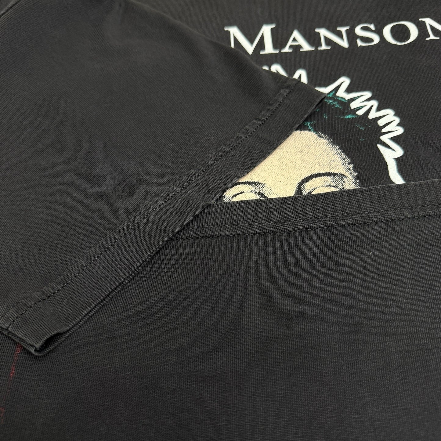 MARILYN MANSON 90s Vintage BELIEVE Christ T-Shirt Size L