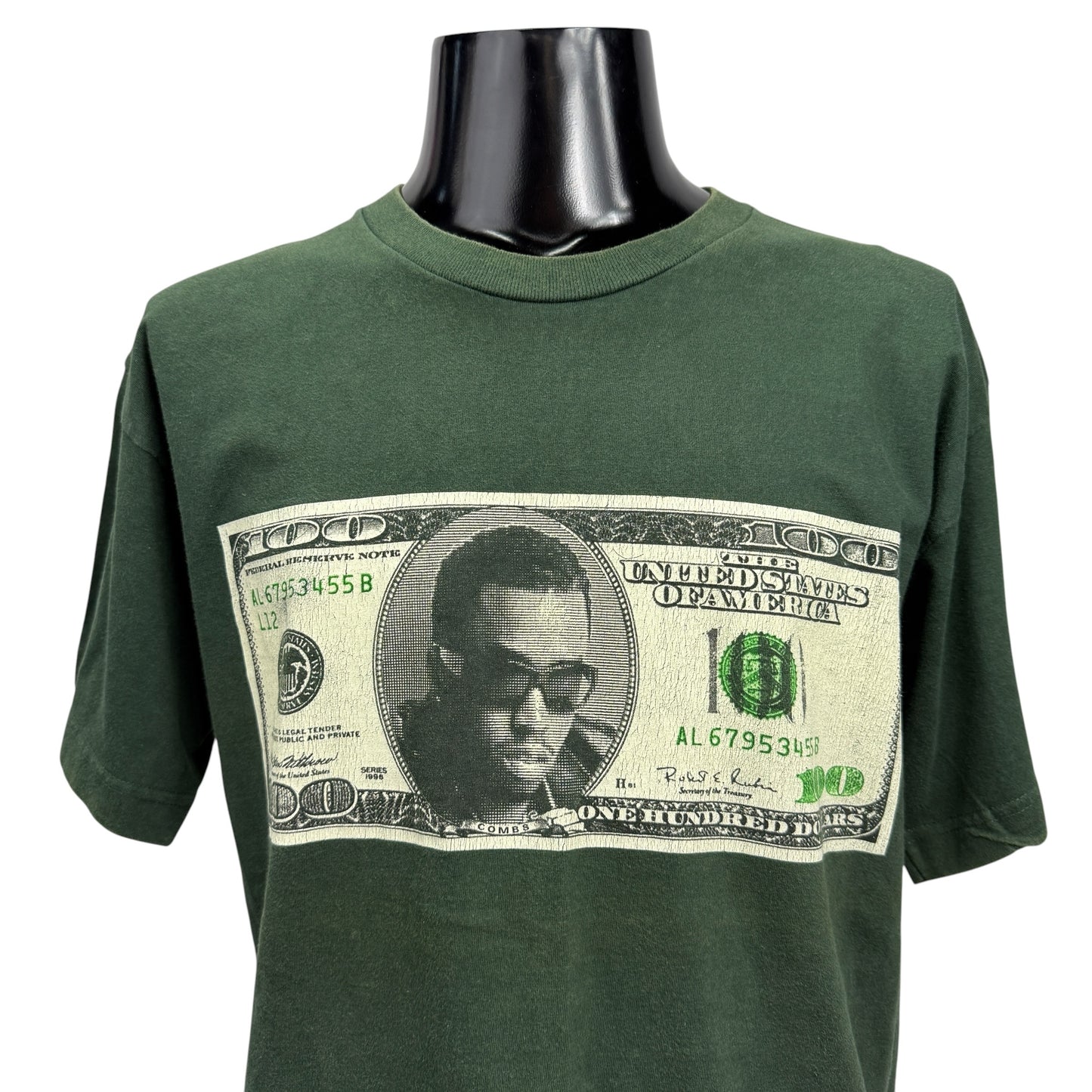 PUFF DADDY 90s It's All About The Benjamins T-Shirt Size M