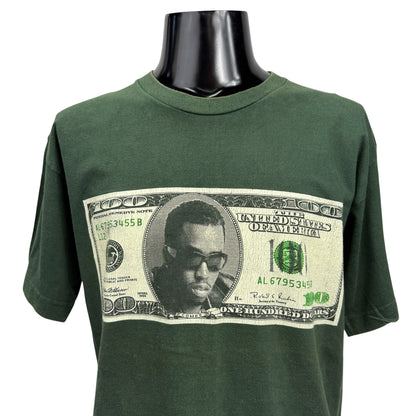 PUFF DADDY 90s It's All About The Benjamins T-Shirt Size M