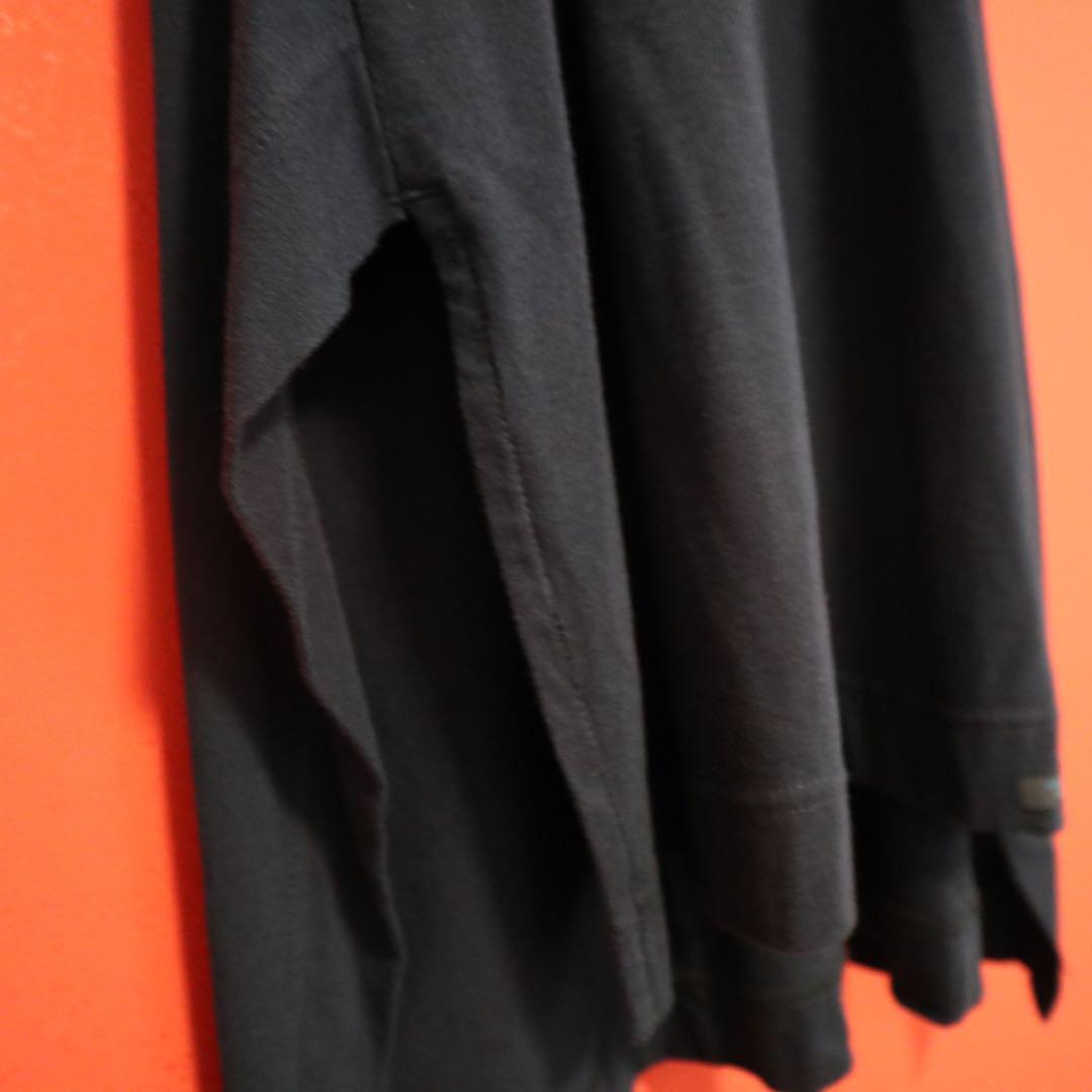 REGULATION Yohji Yamamoto Blue Back Tie Midi Dress Size 2