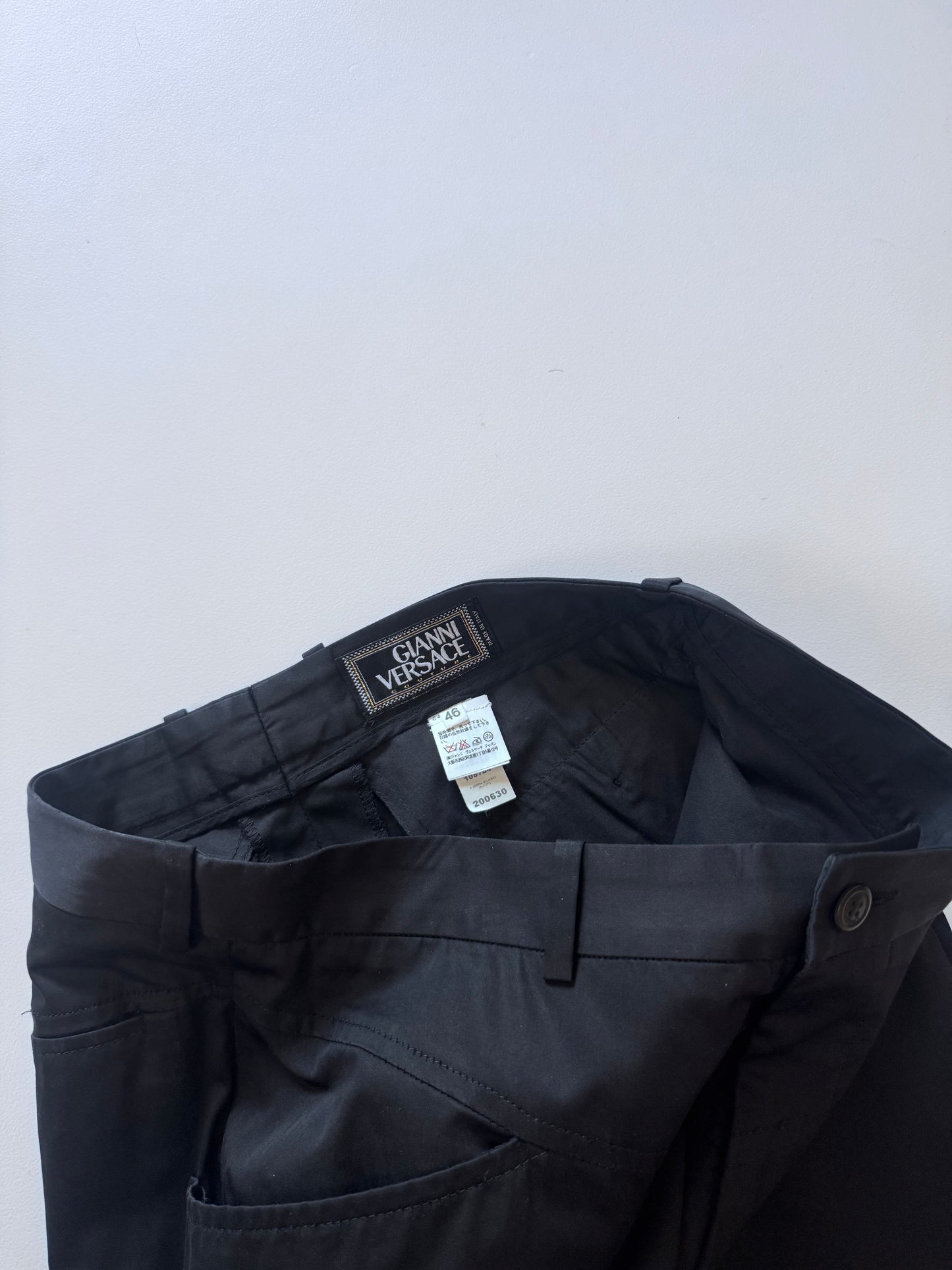 Versace Black Pants