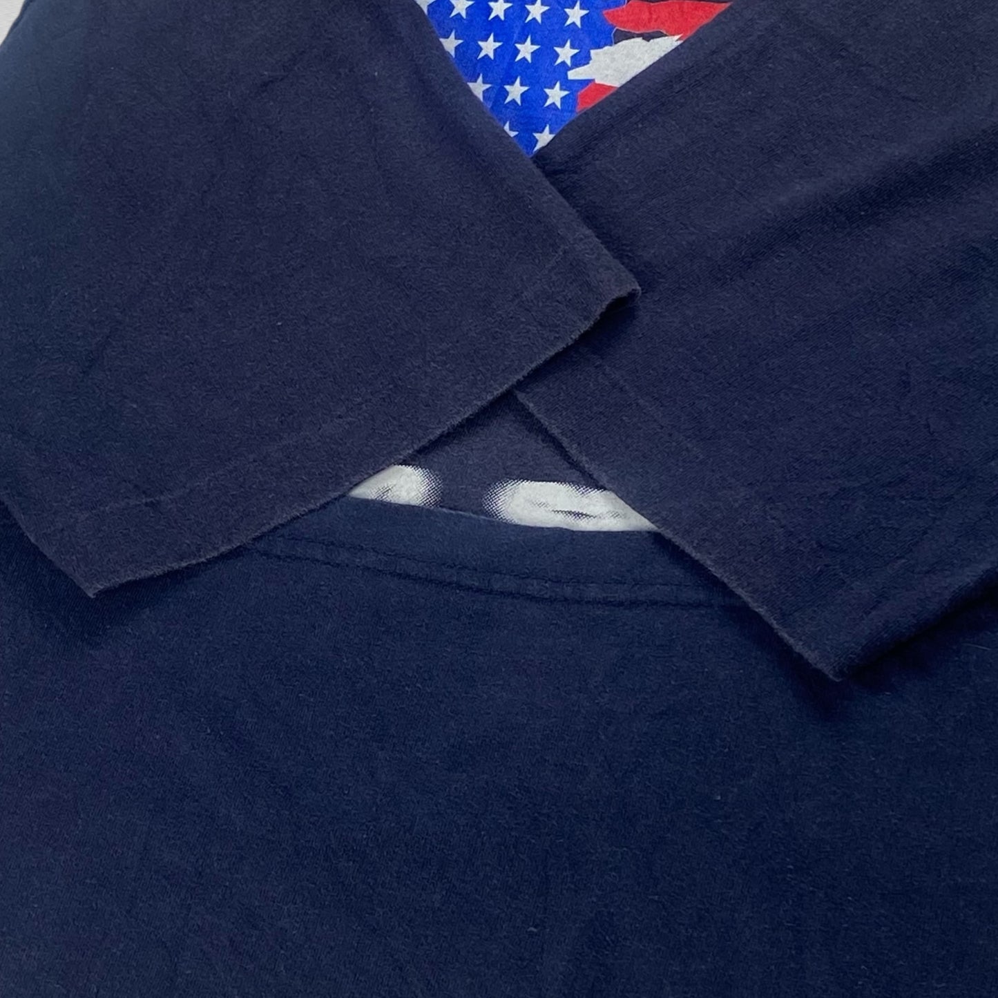 Savvy 90s Short Sleeve T-Shirt Blue Size L