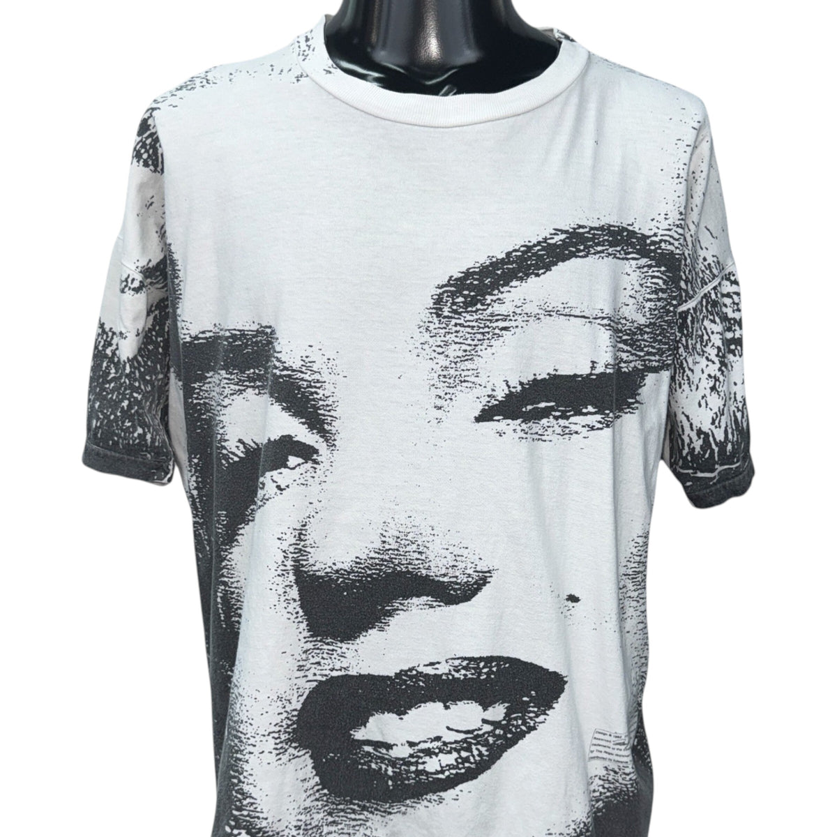 MARILYN MONROE 90s Vintage Big Face T-Shirt Size XL