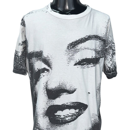 MARILYN MONROE 90s Vintage Big Face T-Shirt Size XL