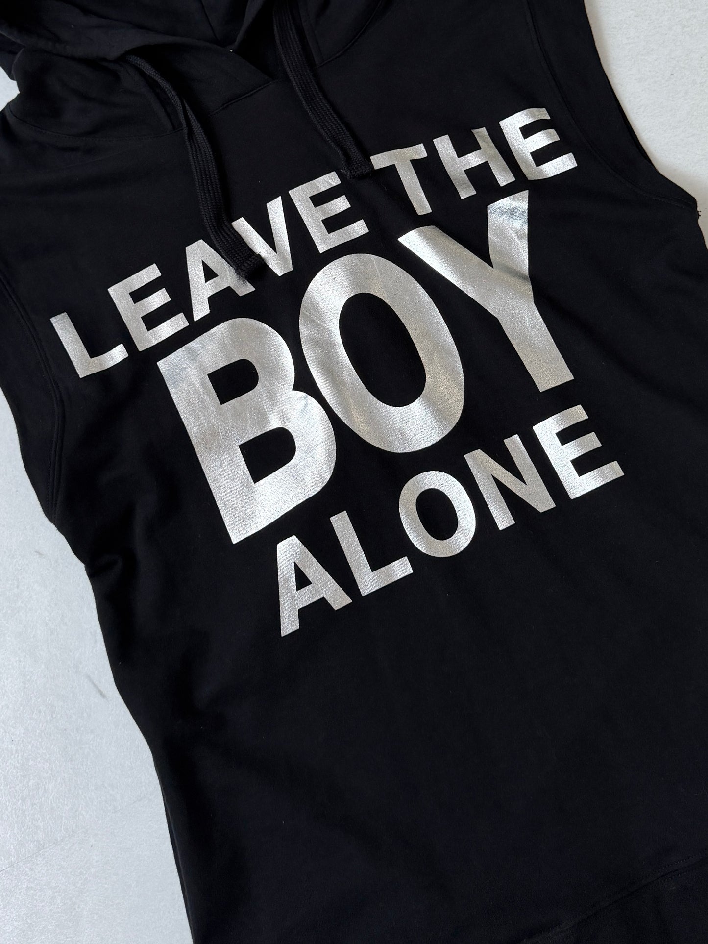 BOY LONDON Big Hood Cotton Vest Size FREE