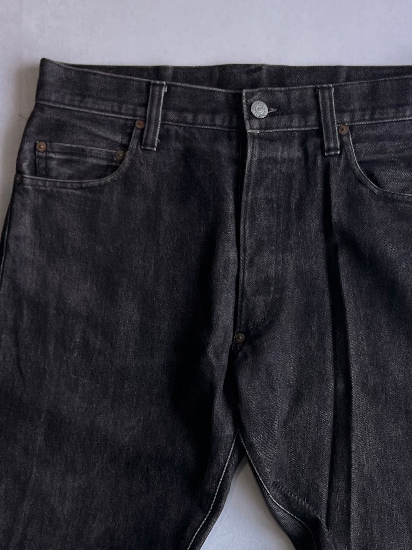 Evisu Black Denim Jeans Size 32