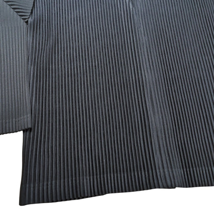 HOMME PLISSE ISSEY MIYAKE Pleats Cardigan Navy Size 3