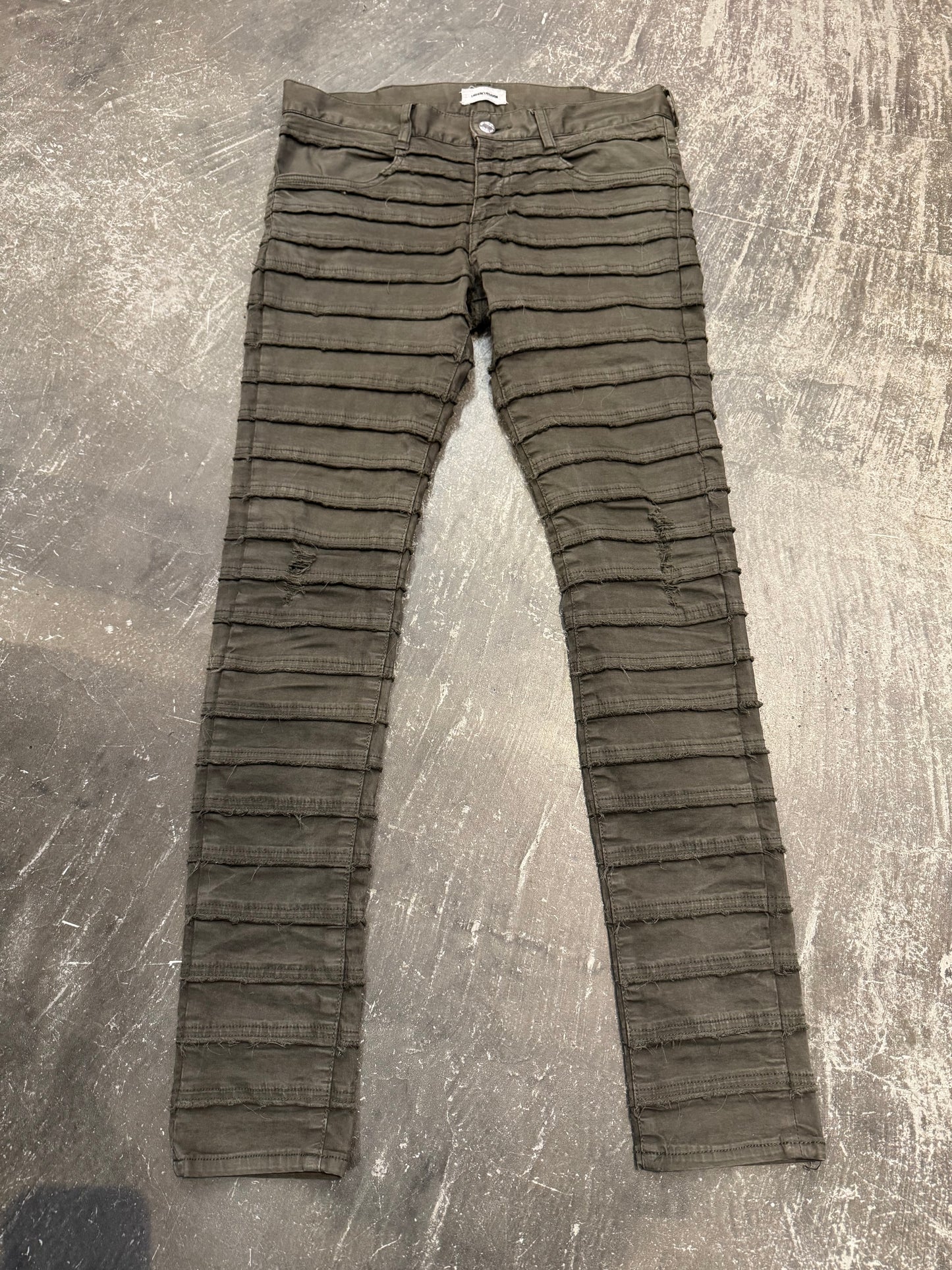undercover 13AW Khaki Stretch Cotton Pants Size 1