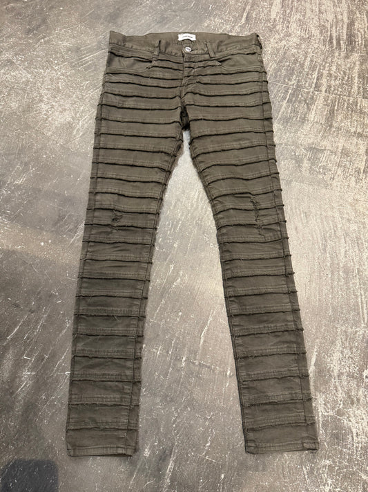 undercover 13AW Khaki Stretch Cotton Pants Size 1