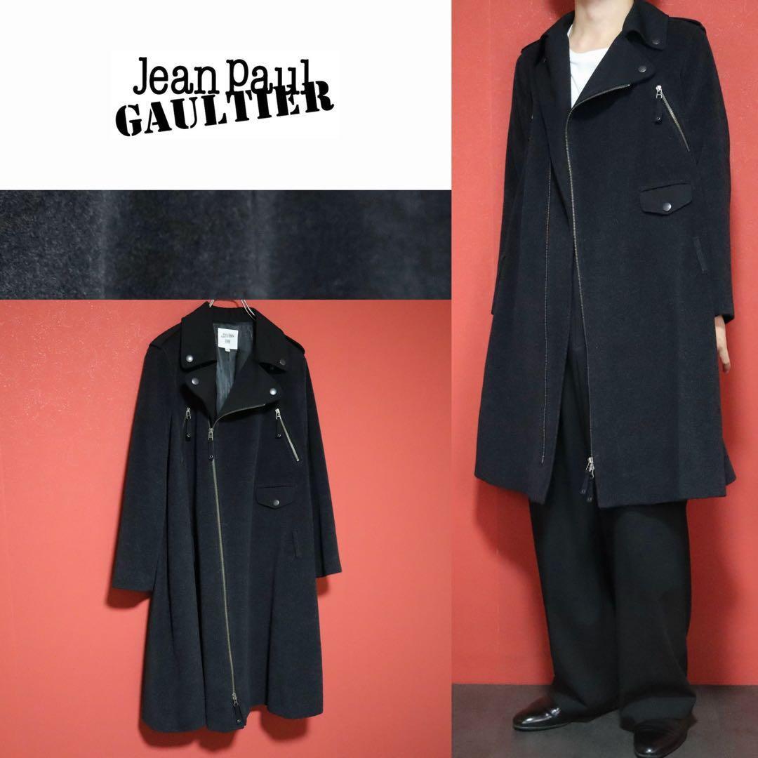 Jean Paul GAULTIER FEMME 90s Sleeve Zip Long Coat Size 40
