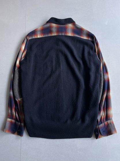 Tsumori Chisato Multi-color Cotton Blend Plaid Shirt Size 1