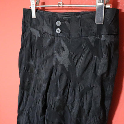 ISSEY MIYAKE 00s Houndstooth Wrinkle Wide Pants Size 1