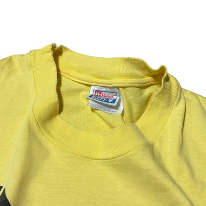 Vintage 90's Bounty Hunter 1999 Yellow T-Shirt Size M