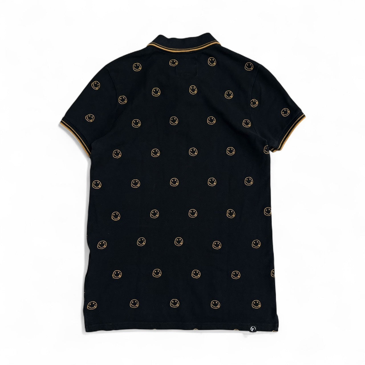 Vintage Hysteric Glamour Kurt Cobain Poloshirt Black Size M